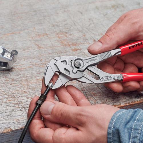 Knipex Pliers Wrench Plastic Coated Chrome-plated 180mm 86 03 180
